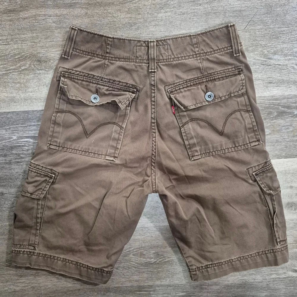 Men's Levi's Brown Cargo Shorts Waist 29